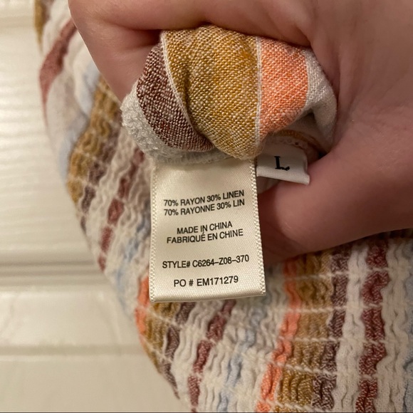 Cloth & Stone Halter Romper Sz L - Picture 7 of 7